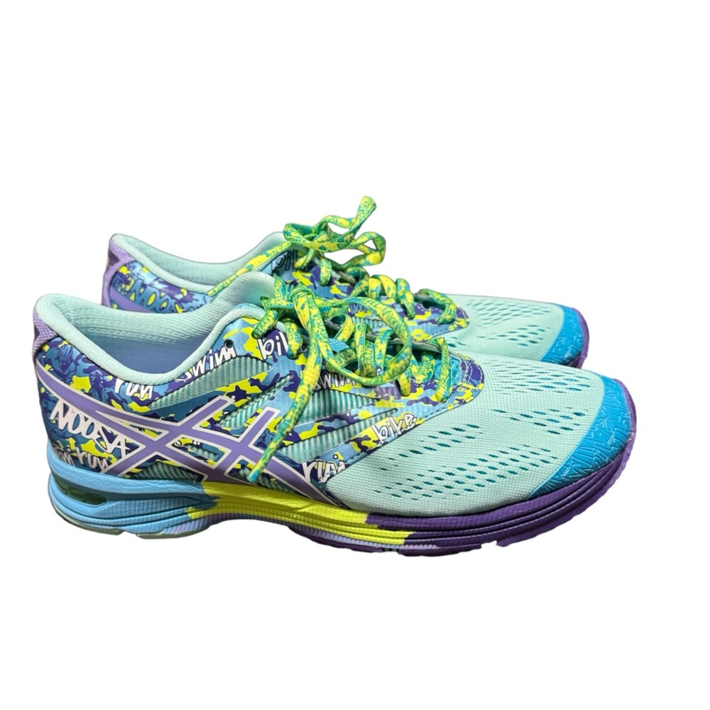 Asics Gel Noosa Tri 10 Shoes T580N Blue Aqua AthleticRunning Women's Size 6.5
